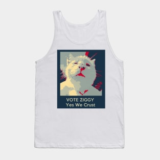 Vote Ziggy - Yes We Crust Tank Top